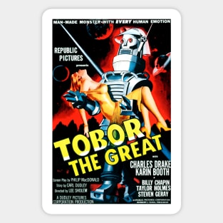 Tobor The Great (1954) Sticker